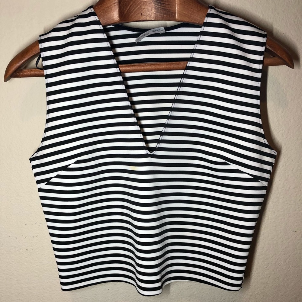 Striped Zara Crop Top